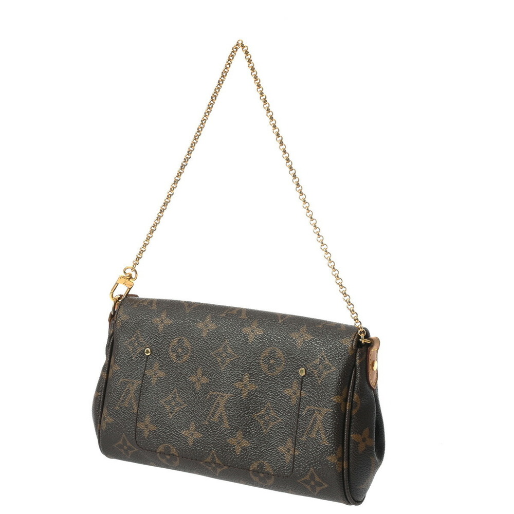 Louis Vuitton Brown Canvas Favorite Bag Monogram Shoulder